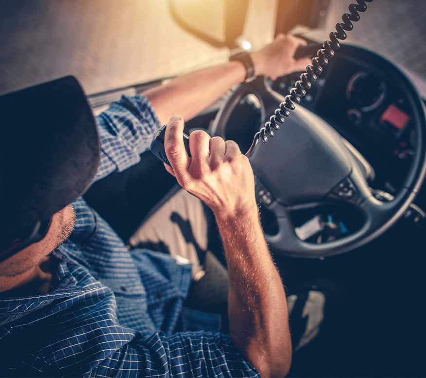 Clearinghouse Truck Driver on Radio
