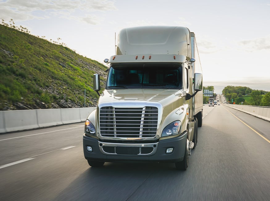 Clearinghouse Truck on road